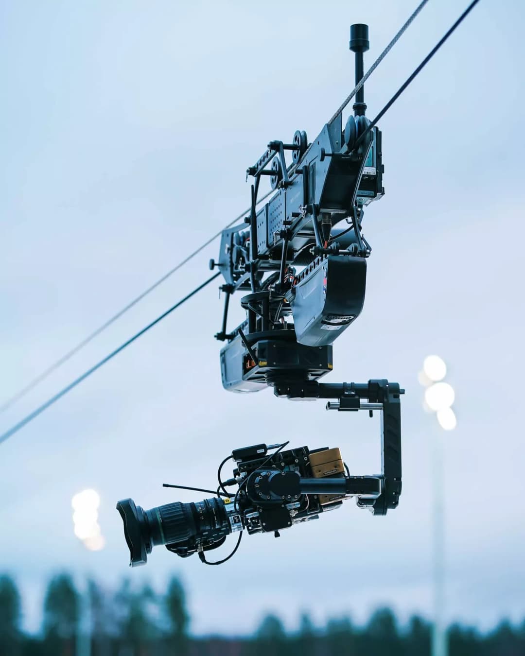Cable cam system on location