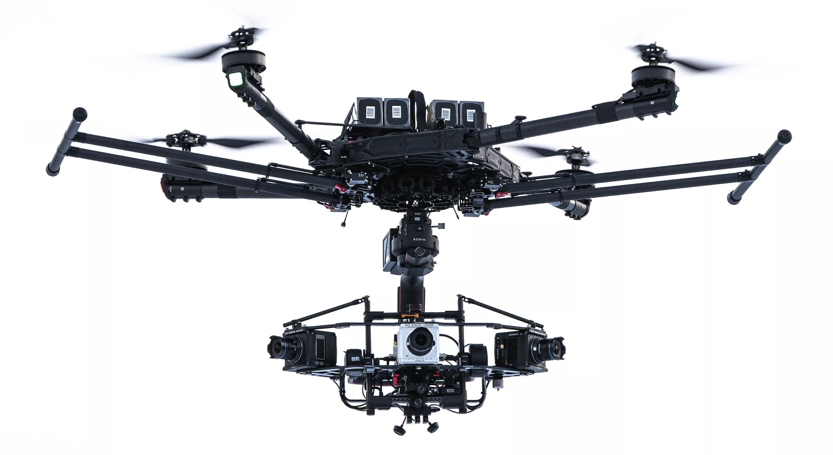 Custom drone camera array